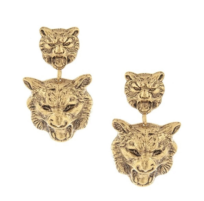 Feline Earrings