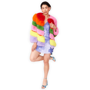 Cotton Candy Faux Fur