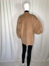 Camel Corduroy Cardigan