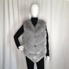 Gray Fur Vest