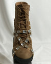 Chestnut Jewel Platform Boot