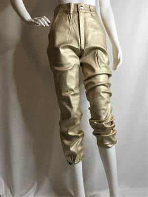 Gold Joggers